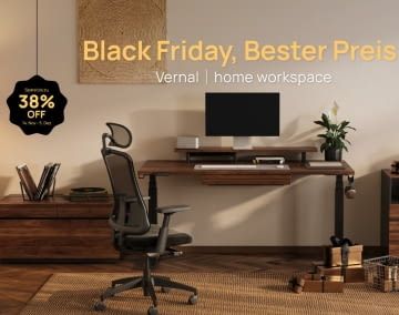 Beste Home Office Deals zum Black Friday bei Vernal!