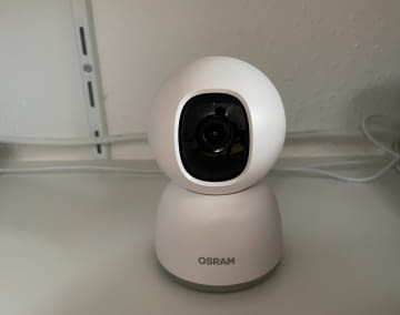 Die Osram Smart+ 360 Kamera überzeugt, hat aber auch Schwächen