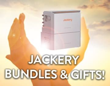 Jackery bietet aktuell drei attraktive Bundles zum Tiefstpreis an