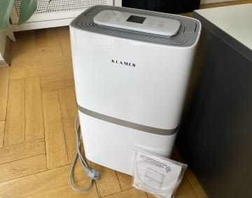 Wir durften den Klamer Luftentfeuchter für Räume bis 35 Quadratmeter testen
