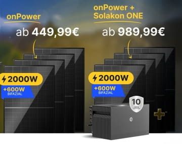 So günstig war ein 2.000 Watt Komplettset noch nie!