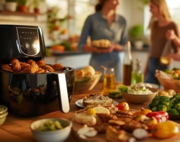 Das Angebot an Zutaten für Heißluftfritteusen Rezepte wächst aktuell rasan