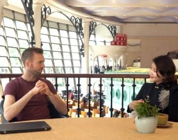 home&smart Geschäftsführer David Wulf im Gespräch mit CMO Jolene Shang