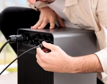 Für die Inbetriebnahme sind bei diesem Modell nur wenige Handgriffe nötig
