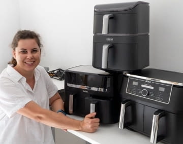 Wir haben schon viele Heißluftfritteusen getestet und stellen hier die besten XXL Modelle vor