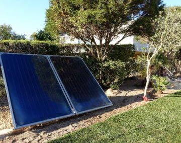 Ungenutzte Fläche im Garten lässt sich ideal mit Solaranlagen nutzen