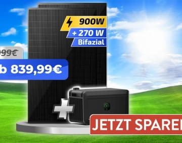 Das onLite Balkonkraftwerk von Solagon gibt es jetzt deutlich günstiger