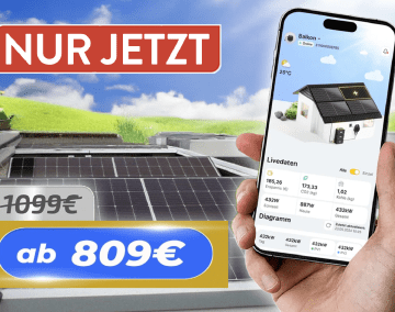 Das onLite Balkonkraftwerk von Solagon gibt es jetzt deutlich günstiger