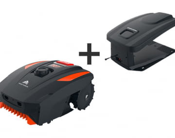 Symbolbild: Der ALDI Mähroboter wird mit einer passenden Garage zum Schutz vor Nässe geliefert