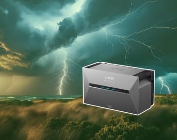 SOLIX 3 liefert auch bei einem Stromausfall zuverlässig Energie