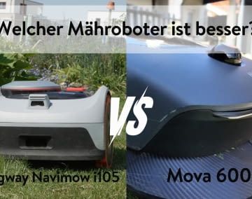 Wir vergleichen den Segway Navimow i105 und den Mova 600
