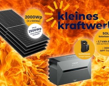 Mit seinem Quattro XL-Set bietet Kleines Kraftwerk ein Top Angebot