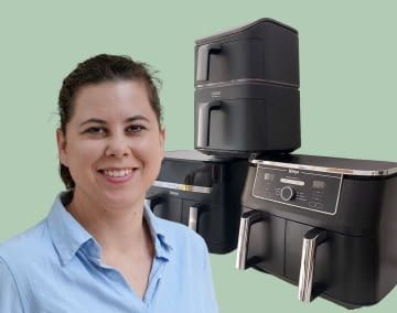 Hier sind drei unserer Doppelkammer-Testgeräte zu sehen