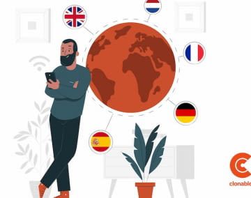 Mit clonable übersetzen Webseitenbetreiber und Onlinehändler ihr Internetportal schnell und einfach.
