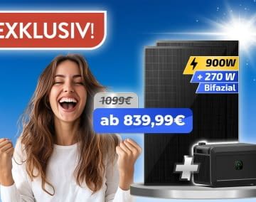 Jetzt bei Solakon zuschlagen und das onBasic Balkonkraftwerk für unter 900 Euro sichern