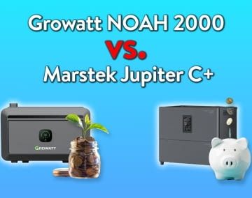 Wir vergleichen zwei günstige Speicheroptionen von Marstek und Growatt!