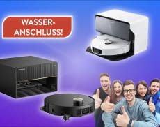 Wer viel Wert auf Hygiene und wenig Wartung legt, ist mit einem Saugroboter mit Wasseranschluss hervorragend bedient!