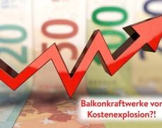 Die Preise für Balkonkraftwerke könnten 2026 steigen