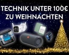 Wir haben die besten Technikgeschenke unter 100 € ausfindig gemacht!