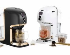 Mit dem BRU Maker One bereiten Kunden wohltuenden und aromatischen Tee mühelos per Knopfdruck zu.