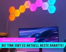 Wir stellen die besten Deals beim Launch von Govee und SwitchBot bei tink vor