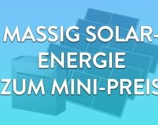 So billig gibt es dieses Riesen Solarpaket für den Balkon?!