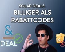 Wir bieten die besten Solar Deals bei Kleines Kraftwerk!