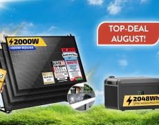 Im August wird es nochmal heiß - mit den Solakon Top Deals sparen!