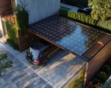 Balkonkraftwerke lassen sich alternativ auch auf einem Carportdach montieren