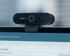 Die Logitech Brio ULTRA-HD PRO Webcam streamt in 4K UHD, benötigt jedoch einen leistungsstarken Computer