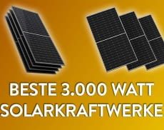 Wir vergleichen die besten 3.000 Watt Sets mit Anker SOLIX 3 Pro