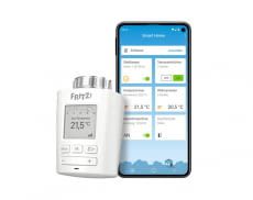 Das FRITZ!DECT 301-Thermostat lässt sich per App konfigurieren