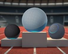 Diese drei Echo Modelle haben nur die runde Form gemeinsam