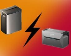 Wir haben uns gefragt: Kann EcoFlow (links) mit Anker (rechts) mithalten?