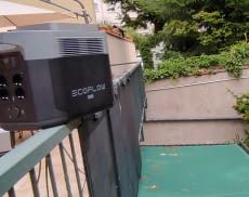 Mit EcoFlow PowerStream speichern Balkonkraftwerkbesitzer eigene Solar-Energie optional in einer PowerStation