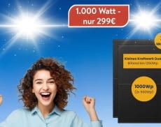 Bei Kleines Kraftwerk purzeln auch 2026 die Preise für Balkonkraftwerke