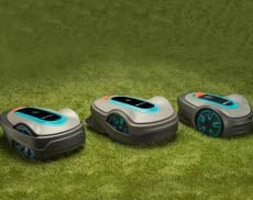 GARDENA hat in den letzten Jahren eine ganze Mähroboter-Flotte auf den Markt gebracht