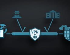 Ein VPN erstellt eine anonyme IP-Adresse und verschlüsselt den Datentransfer.