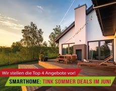 Bei tink kann das Smarthome im Juni günstig geupdatet werden