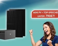 Das onLite Balkonkraftwerk von Solago gibt es jetzt deutlich günstiger