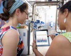 Wir zeigen wie eine Wärmepumpe per App gesteuert werden kann.
