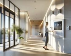 Wie kann smarte Technologie bei einer WEG integriert werden