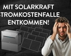 Anker SOLIX 3 Pro gibt es bei Solago günstig im Set mit 4000 Watt PV-Modulen