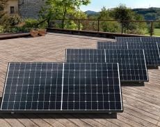 Mit einem Flachdach Balkonkraftwerk lässt sich fast jede ebene Fläche effektiv nutzen