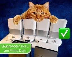 Beim Prime Day gibt es Top-Saugroboter für die besten Preise