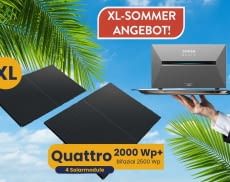 Bei Kleines Kraftwerk gibt es jetzt das Quattro XL Balkonkraftwerk mit der neuen Anker Solix 3