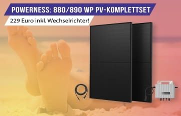 Der Solar-einstieg ist jetzt so günstig, dass man es sich im Urlaub gutgehen lassen kann!