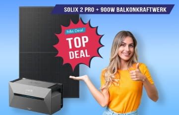 Wir stellen einen neuen Deal vor! Heute: Solix 2 mit 900W BKW