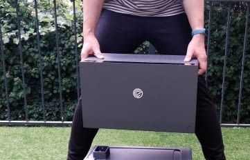 Dieser Speicher entspricht mit ca. 2 kWh Kapazität dem üblichen Standard