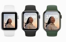 Im Vergleich zu Apple Watch Series 3 und Apple Watch Series 6 bietet Apple Watch Series 7 das größte Display